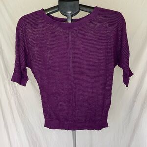 Express plum purple sweater size small